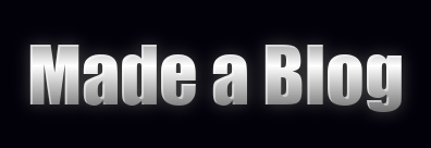 Website Made a Blog